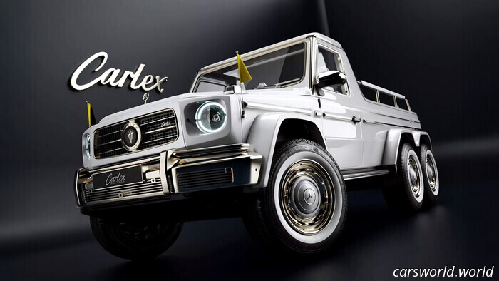 6x6 Mercedes G-Wagen от Carlex - это нелепость уровня попмобиля | Carscoops